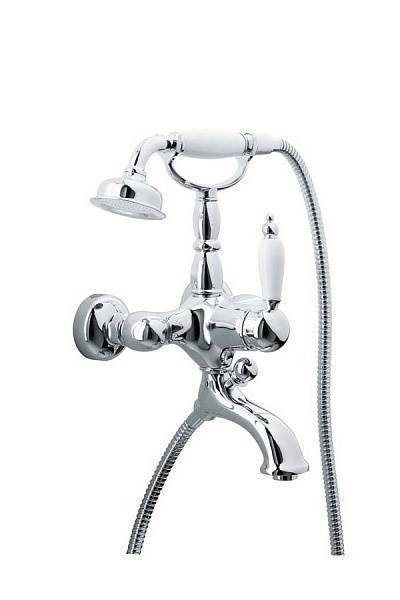 Смеситель для ванны Boheme Tradizionale Chromo с душевым комплектом хром 263