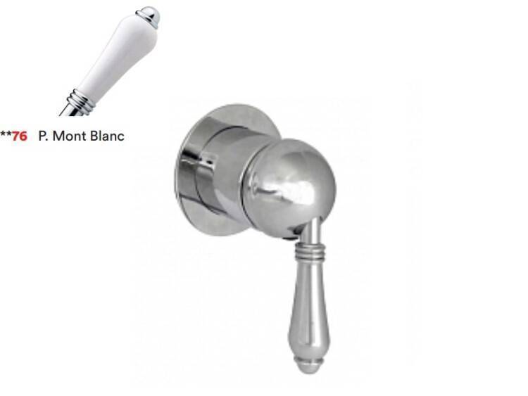 Смеситель для душа однорычажный Nicolazzi Petit Mont Blanc хром 3406MCR76