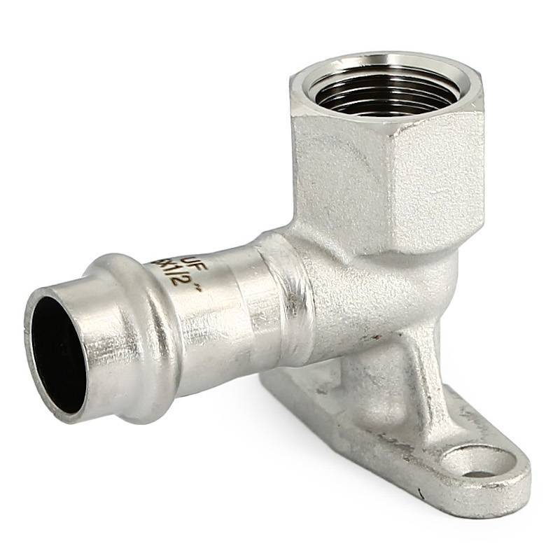 Водорозетка пресс UNI-FITT из нержавеющей стали 18х1/2 ВР 790S2200