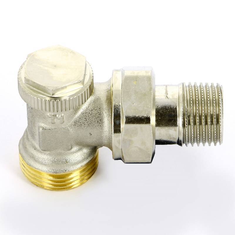 Вентиль обратный угловой Uni-Fitt THERMO 1/2 x 3/4 EK НН с разъемным соединением 179N2300