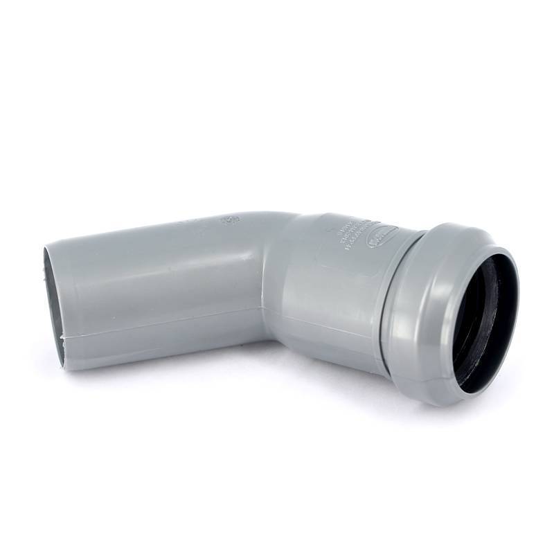 Отвод канализационный Sinikon Стандарт 40 мм 45° 504017.R