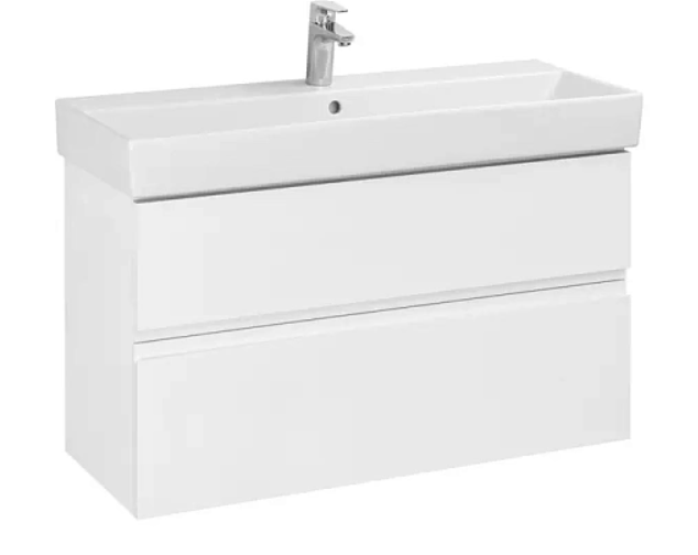 Тумба под раковину Roca Oleta 96 961х374х548 мм белый матовый A857641501