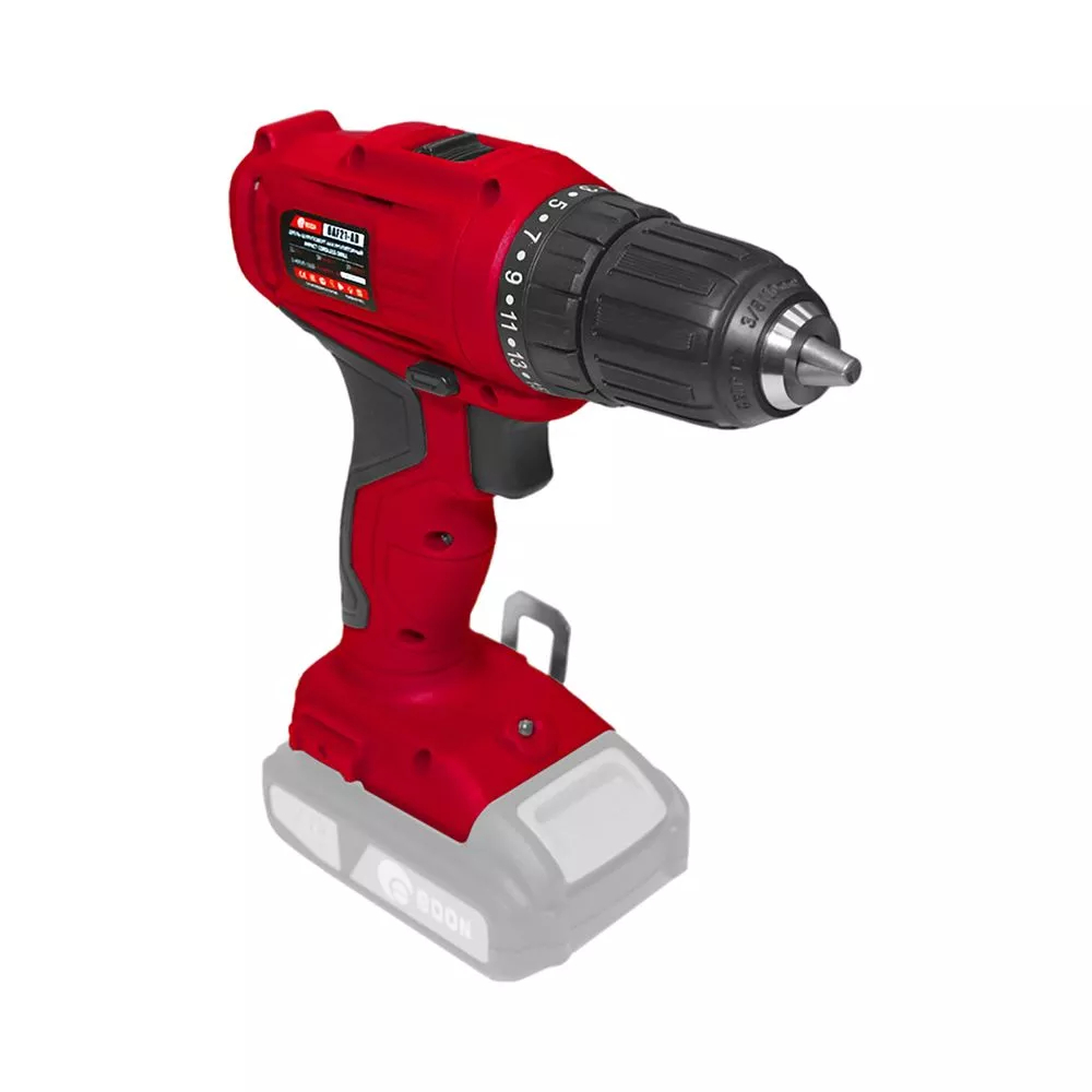 Дрель-шуруповерт аккумуляторная Edon OAF21-AD