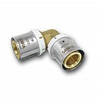 Угольник 90° SANHA 3fit-Press 20x2.0 мм - 3/4 пресс-ВР 125090G2034