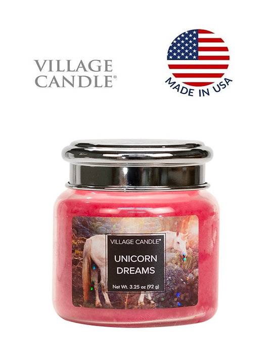Ароматическая свеча Village Candle Мечты единорога 92 г 10193