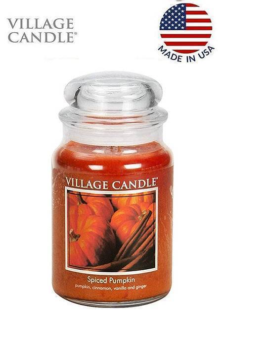 Ароматическая свеча Village Candle Пряная тыква 602 г 10144
