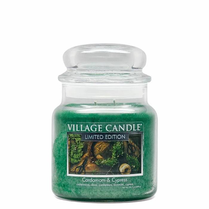 Ароматическая свеча Village Candle Cardamom & Cypress Кардамон и Кипарис 389 г 10032