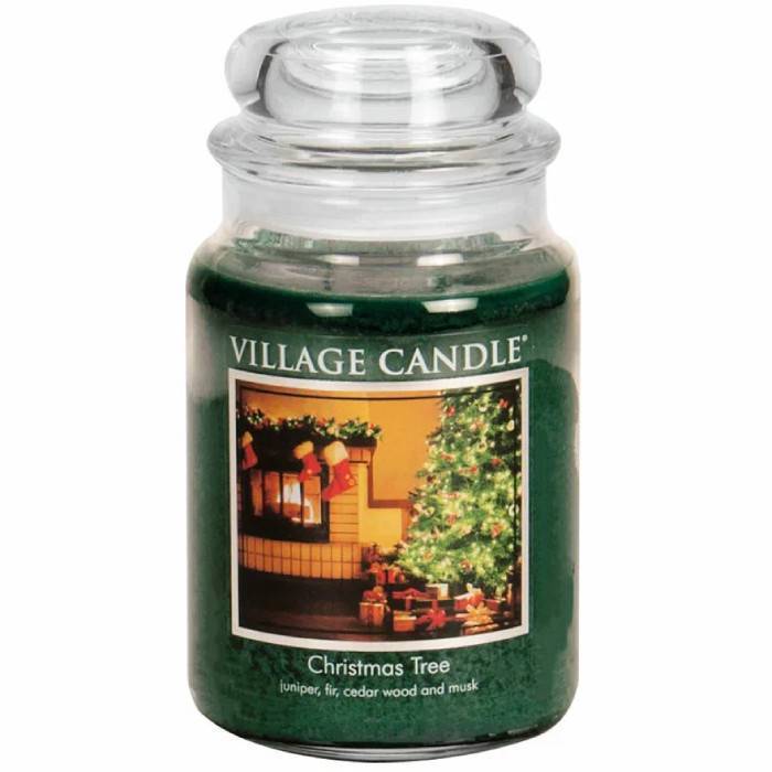 Ароматическая свеча Village Candle Рождественская ель 602 г 10025
