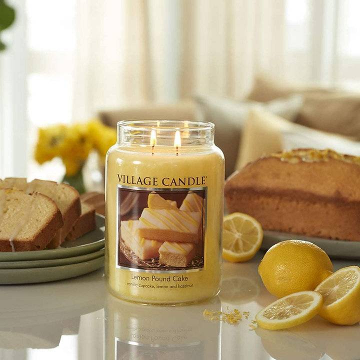 Ароматическая свеча Village Candle Лимонный пирог 602 г 10116