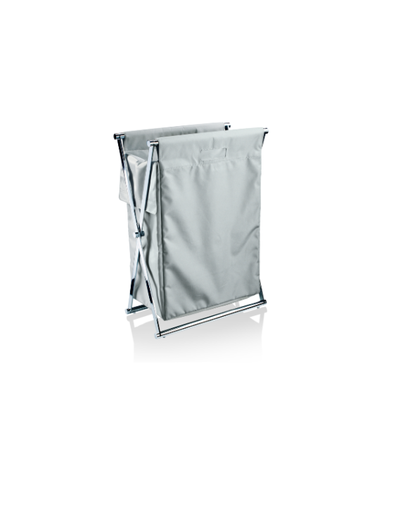 Корзина для белья Decor Walther Cross 585х320х820 мм Reed grey 0507793