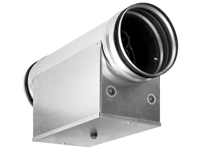 Нагреватель электрический для круглых каналов SHUFT EHC 125-2,4/1