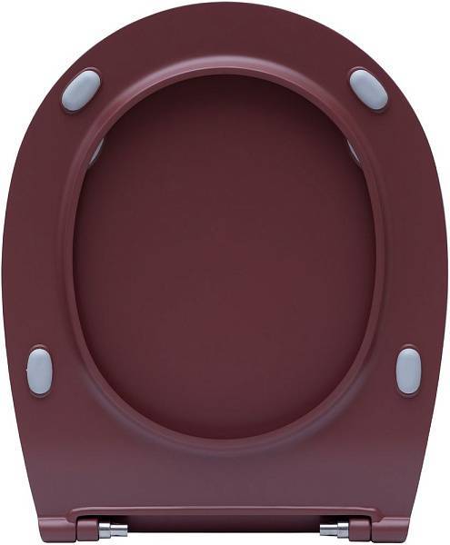 Крышка-сиденье для унитаза Allen Brau Fantasy 36x44 см красная 4.11005.BD