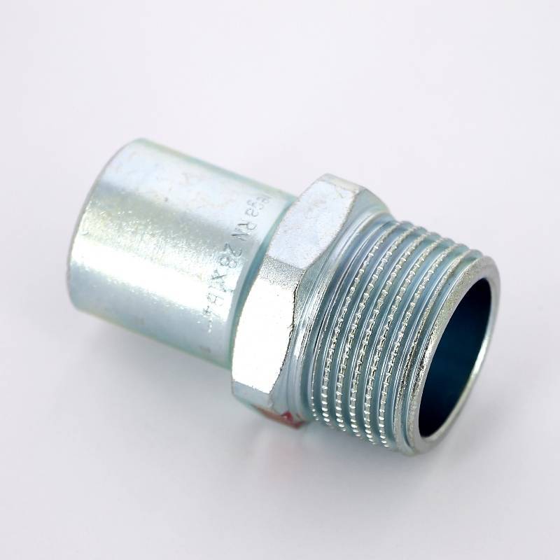 Вставка переходная оцинкованная сталь Viega Prestabo 28x1 НР 642099