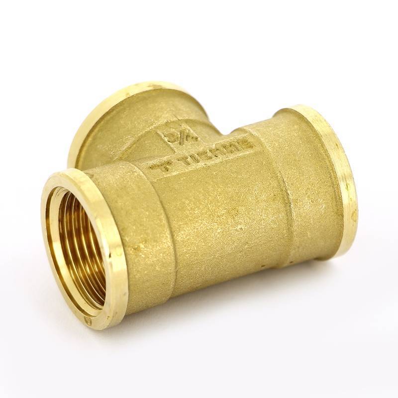 Тройник латунный Tiemme 3/4 ВР 1500009