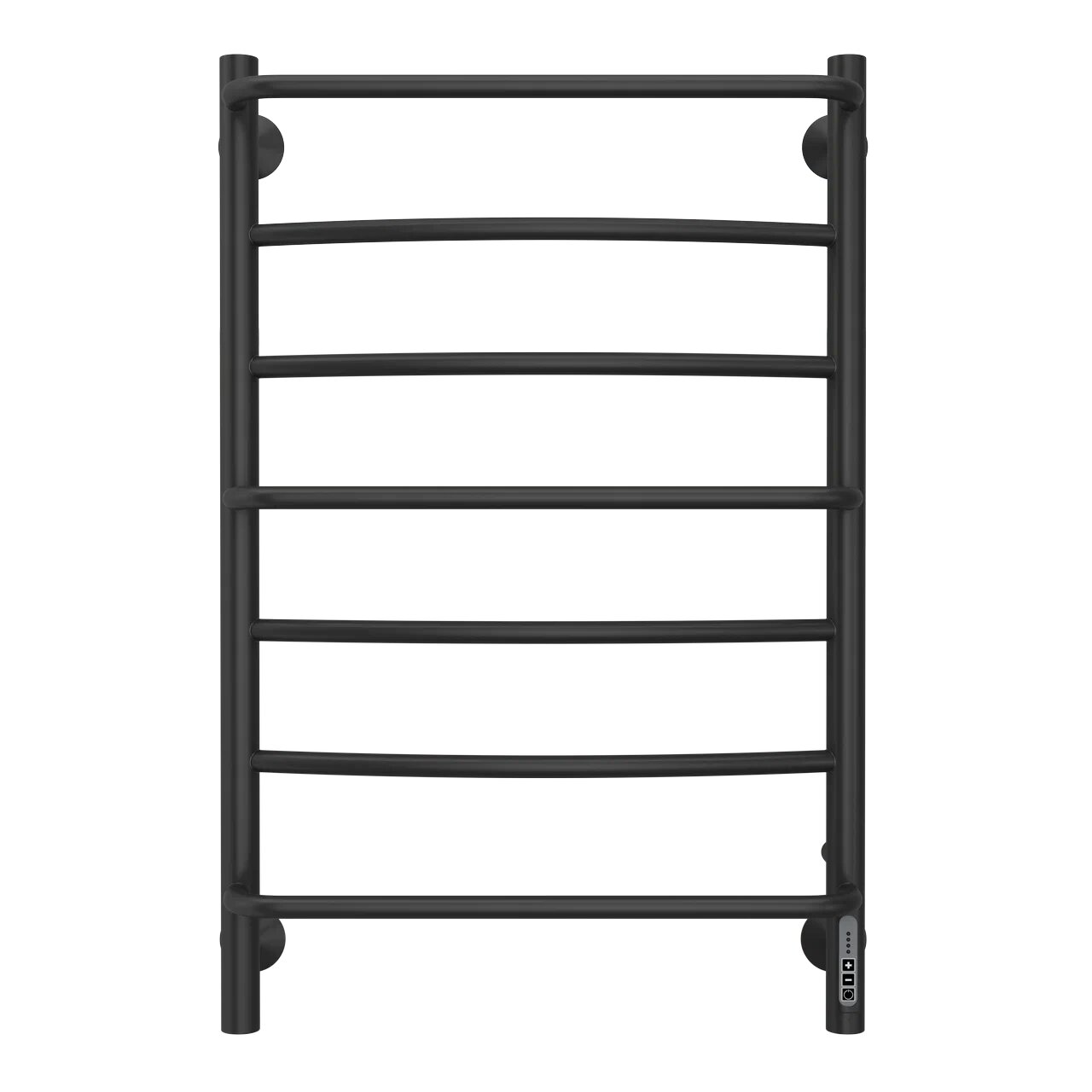 Полотенцесушитель электрический Larusso Евромикс КС П7 500x800 мм черный RAL 9005 8517