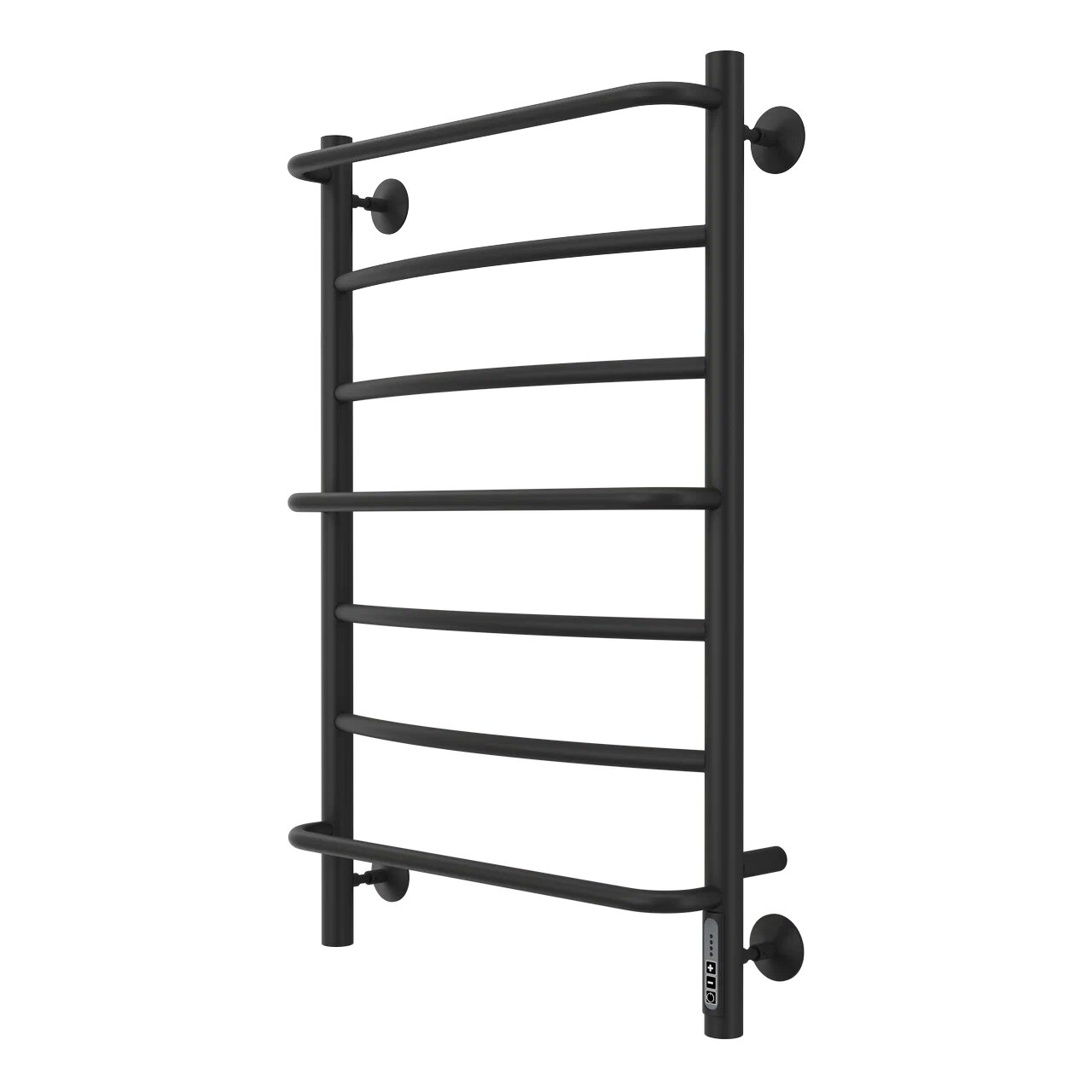 Полотенцесушитель электрический Larusso Евромикс КС П7 500x800 мм черный RAL 9005 8517