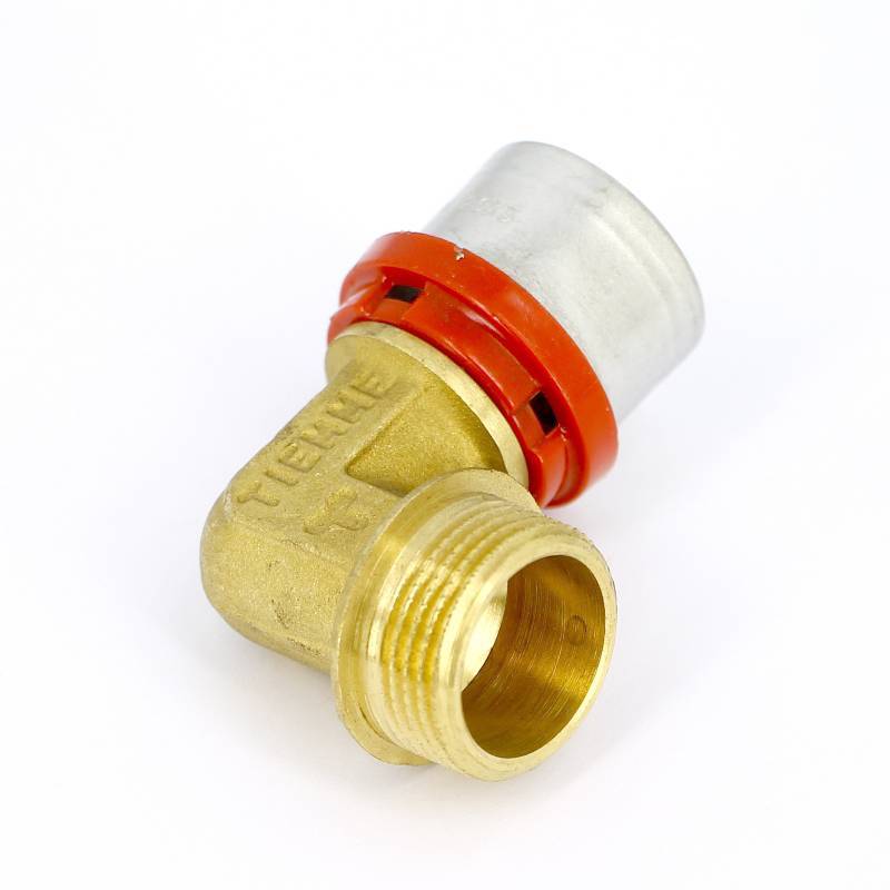 Угольник пресс с наружной резьбой Tiemme COMPACT 26 x 3/4 1660025