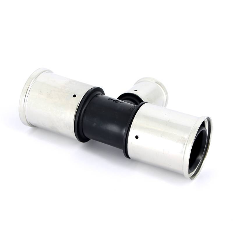 Тройник пресс PVDF Henco 50х32х50 мм 10PK-503250