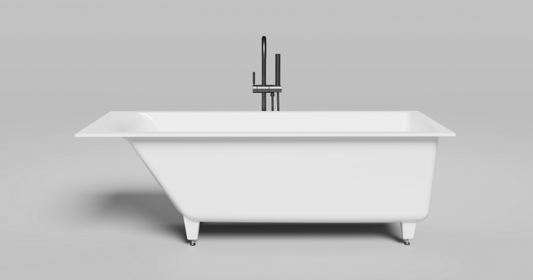 Ванна, Salini, Cascata Kit, шгв 1700-700-600, цвет-белый матовый