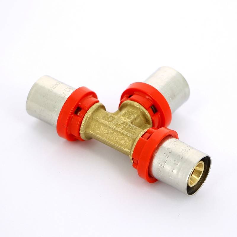 Тройник пресс Tiemme 16х2.0 мм 1650002