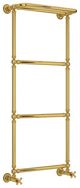 Полотенцесушитель водяной Сунержа Ренессанс 500x1260 мм золото с комплектом вентилей 03-0281-1250
