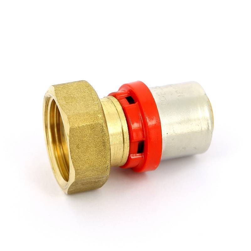 Муфта пресс Tiemme с накидной гайкой плоская прокладка 20х1/2 1650061