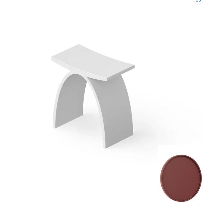 Стул DEA Design 420х230х430 мм Red Wine DD300142017