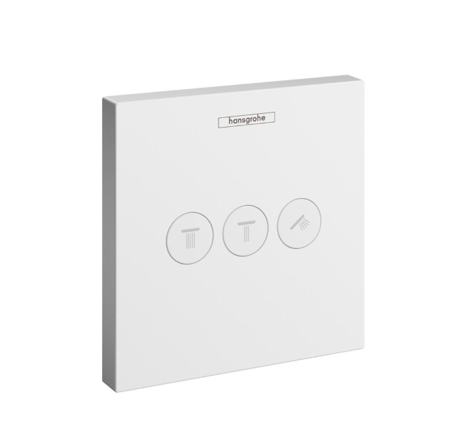 Вентиль запорный Hansgrohe ShowerSelect белый матовый 15764700