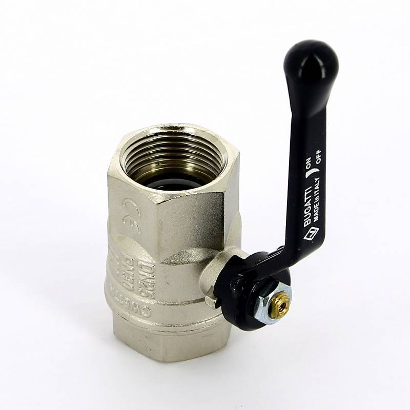 Кран шаровой Bugatti New Jersey 1 ВР-ВР рычаг 09100014