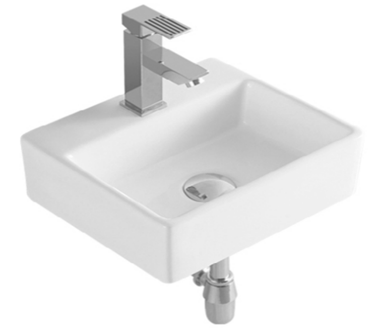 Раковина, Splendy, Memory, шгв 335-290-115, отверстия для смесителя-1, цвет-белый