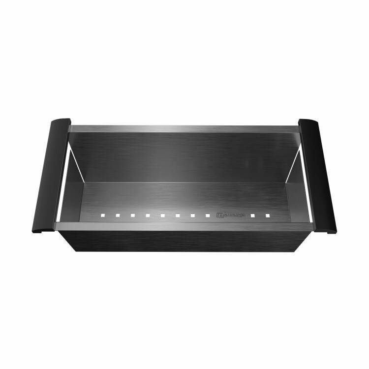 Коландер OMOIKIRI CO-05 395x190x111 мм вороненая сталь 4999059