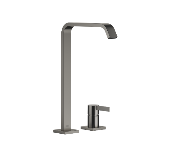 Смеситель для раковины Dornbracht Imo двухвентильный Dark Platinum сатинированный 29218671-99