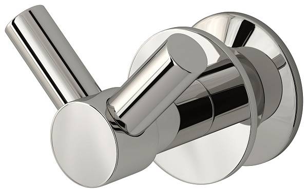 Крючок двойной подвесной Сунержа Виктория для полотенцесушителя флок пурпурный 58-2010-0002