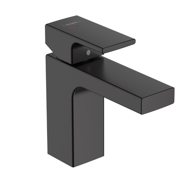 Смеситель для раковины Hansgrohe Vernis Shape CoolStart черный матовый 71594670