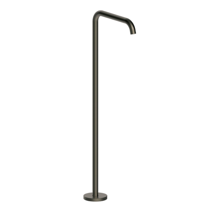 Излив Fantini AC/Eclipse напольный 225 мм Gun Metal Brushed PVD 40P5Z241B