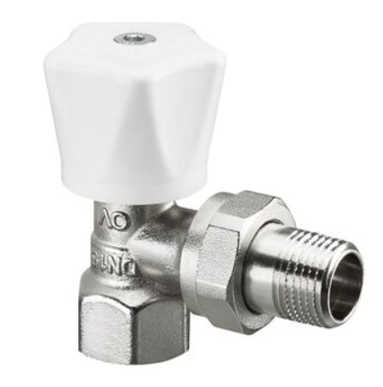 Вентиль ручной Oventrop HR DN 10 3/8 угловой 1190503