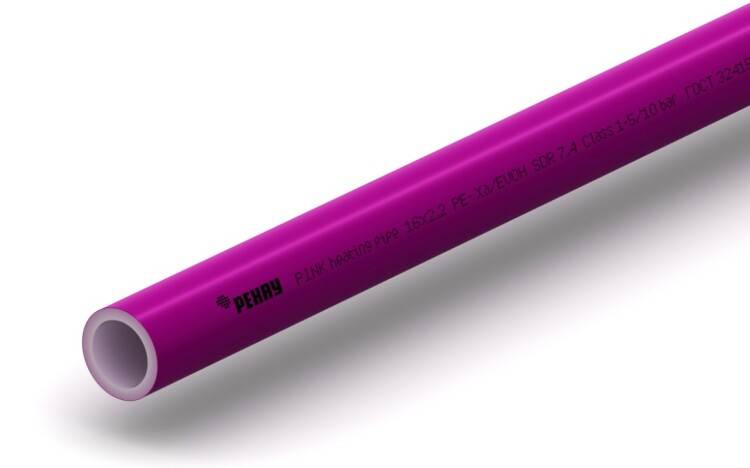 Труба для отопления REHAU RAUPINK 32x4.4 мм бухта 50 м 11360723050