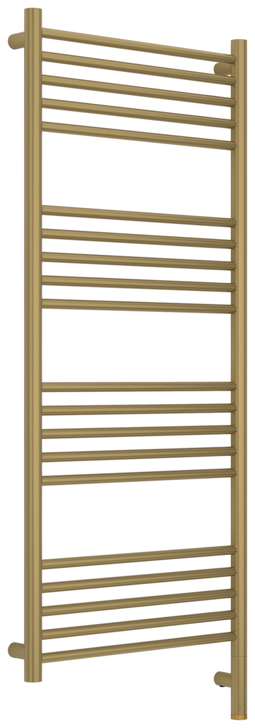 Полотенцесушитель электрический Сунержа Богема 3.1 прямая 500x1200 мм правый золотой шелк матовый 32-6005-1250