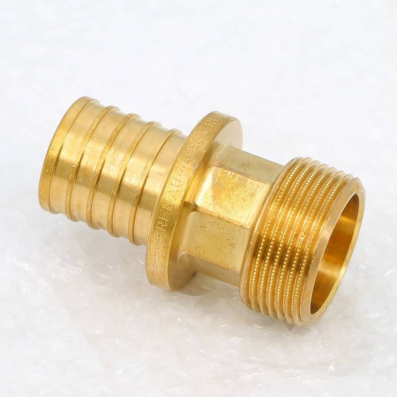 Муфта надвижная REHAU Rautitan RX+ 40х1 1/4 с наружной резьбой бронза 14563231001