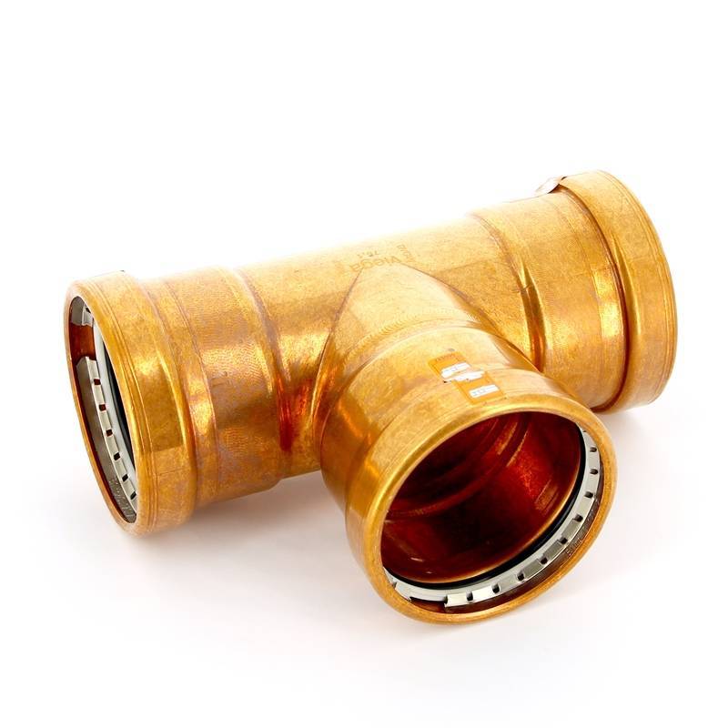 Тройник пресс медный Viega Profipress XL 76.1 мм 476960