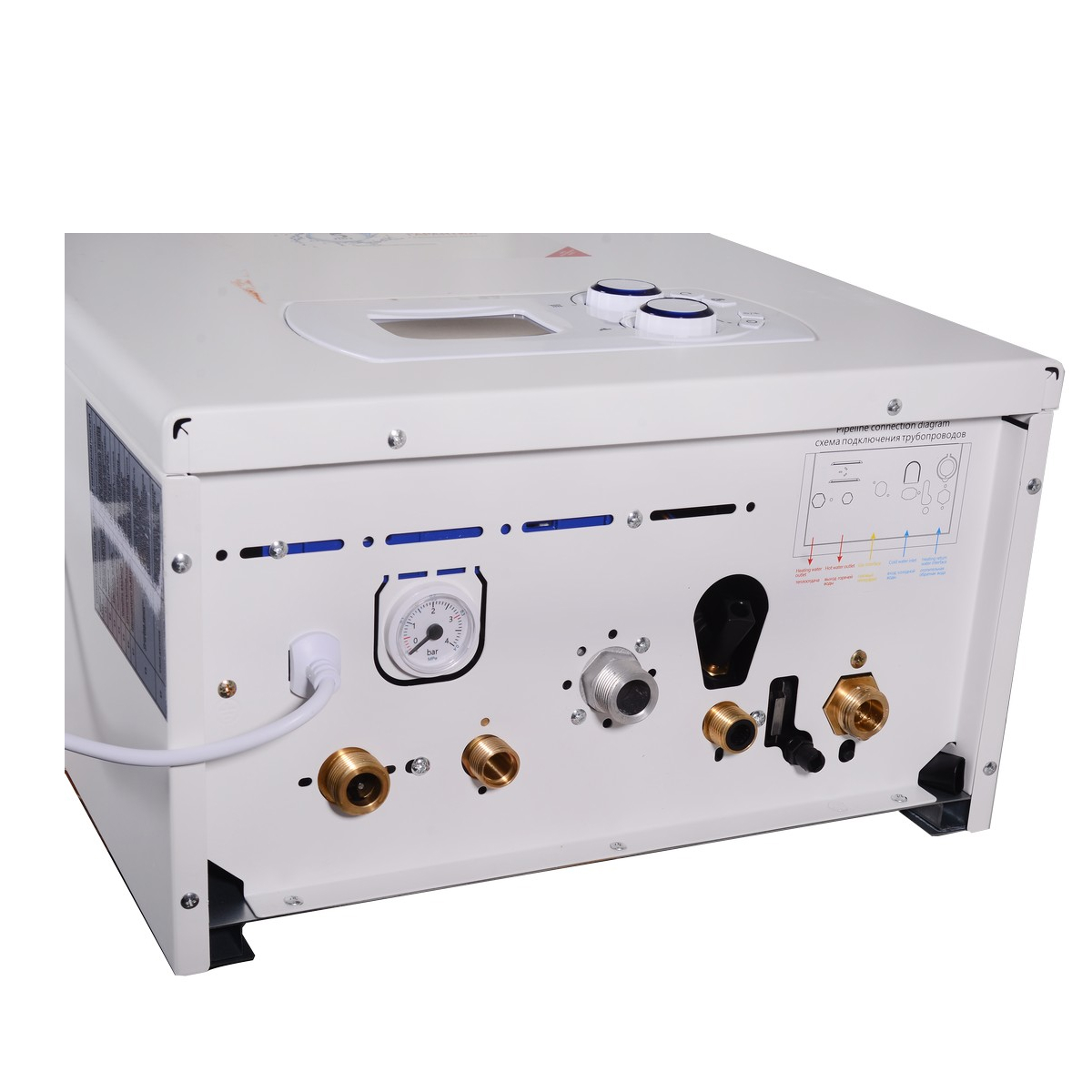 Котел газовый Ресанта ГК-20 настенный двухконтурный 18016