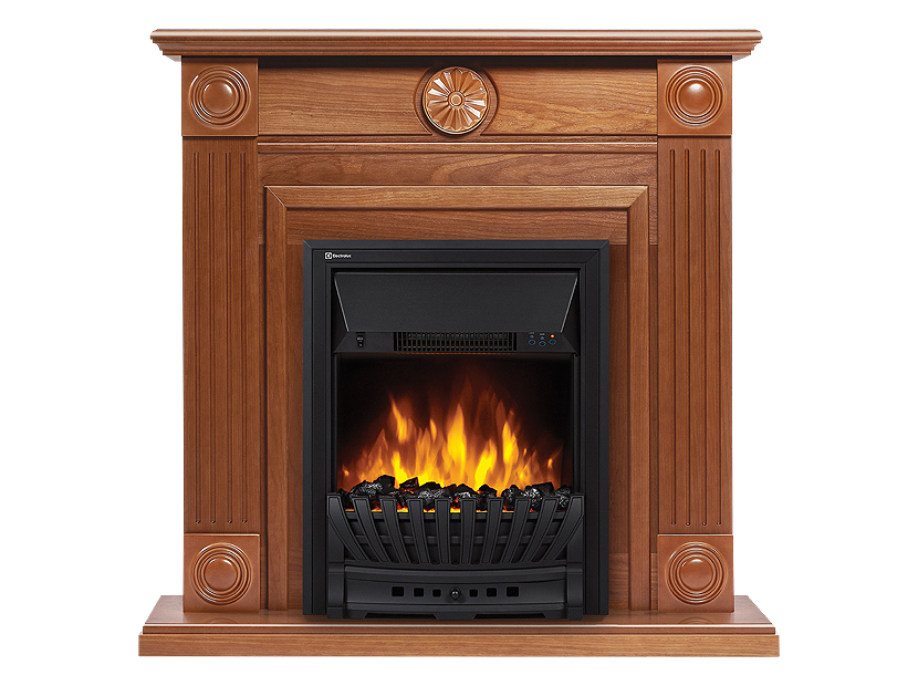 Портал для электрокамина Firelight Frame Classic U угловой шпон дуб НС-1268949