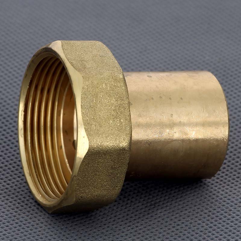 Вставка с накидной гайкой бронза Viega Sanpress 35х1 1/2 338541