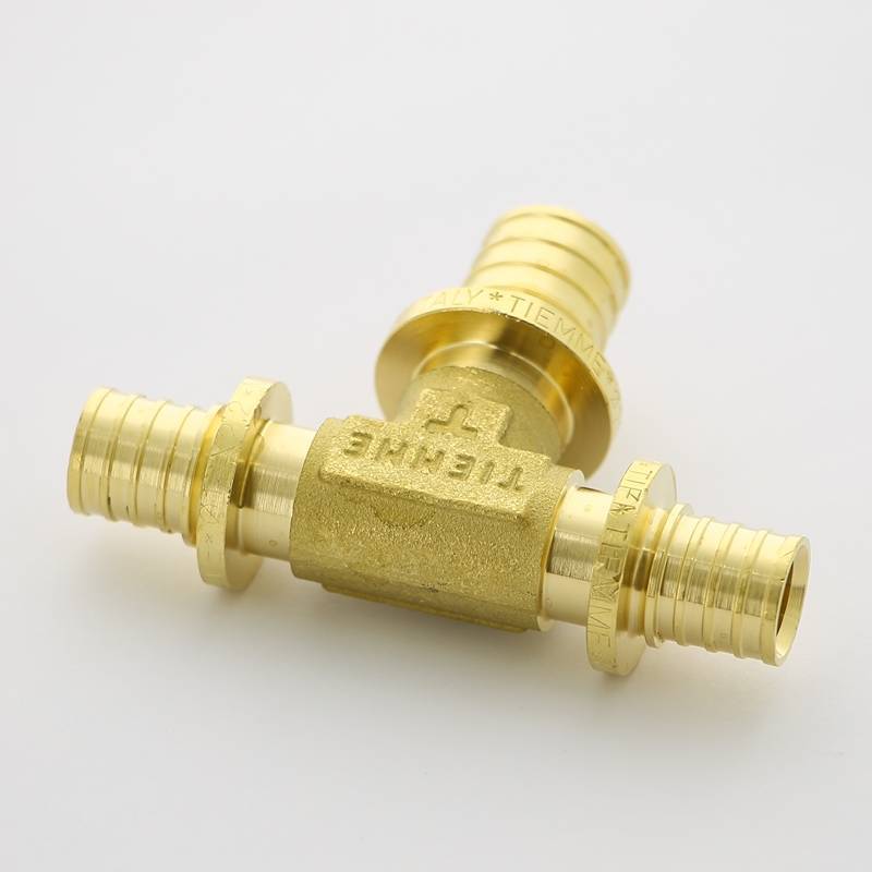 Тройник аксиальный Uni-Fitt 16х20х16 мм латунь 746G6760