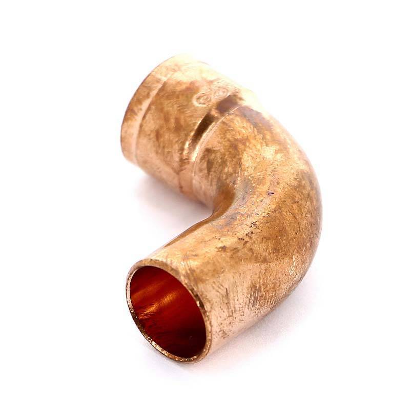 Отвод медный однораструбный Viega 90° 18 мм под пайку 100575