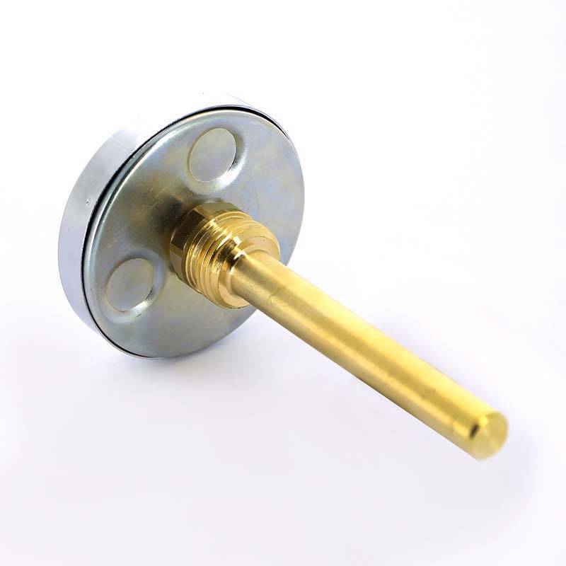 Термометр биметаллический Watts F+R801 63 мм 0-120 °C погружной гильза 100 мм 10005811