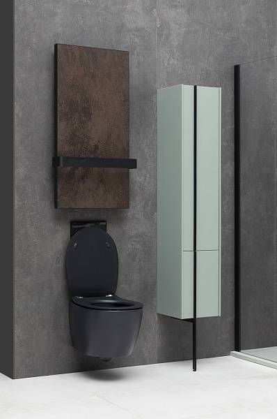 Чаша подвесного унитаза Allen Brau Fantasy черный 4.11004.31