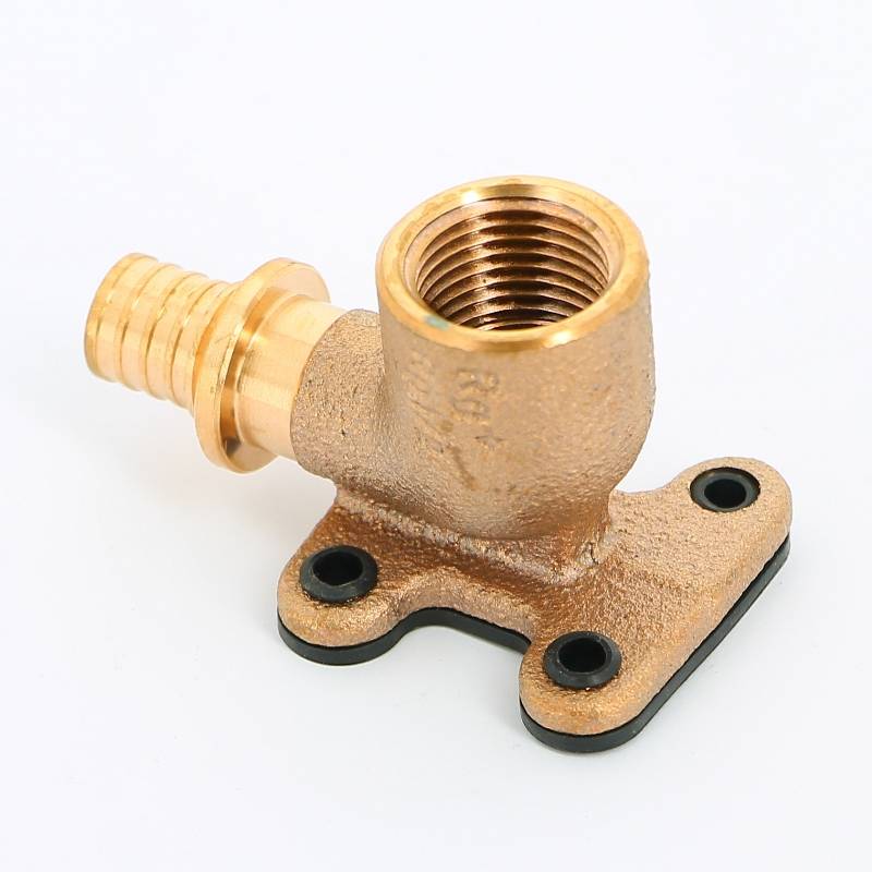 Водорозетка надвижная REHAU RAUTITAN RX 16x1/2 ВР бронза квадратный фланец 456367