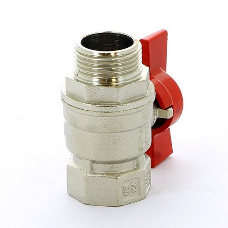 Кран шаровой Uni-Fitt VIVO 1/2 НВ бабочка 101T2000