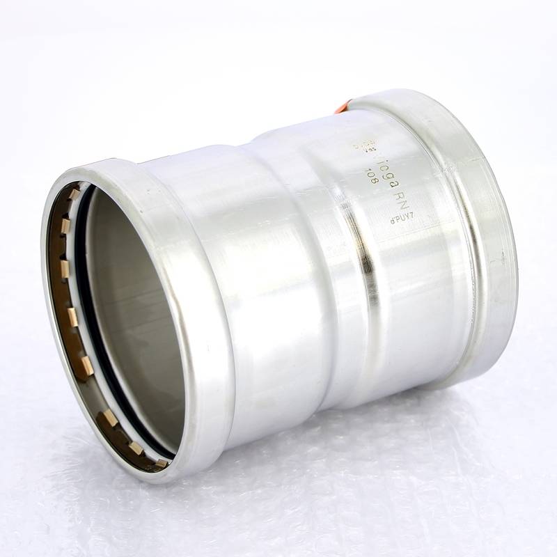 Муфта пресс Viega Sanpress Inox 108 мм нержавеющая сталь 482824